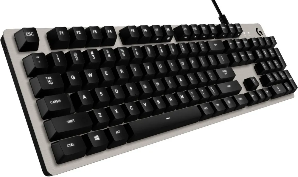 Клавиатура Logitech G413, Проводное, Черный/Серебристый