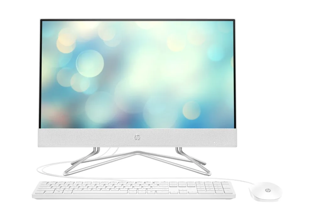 Computer All-in-One HP 22-df1072ur, 21,5", Intel Core i5-1135G7, 8GB/256GB, FreeDOS, Alb
