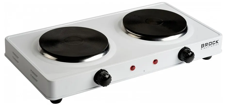 Электическая настольная плита BROCK EP200WH, Белый