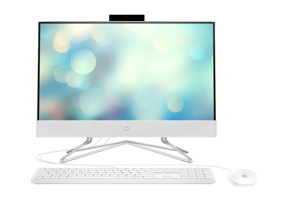 Computer All-in-One HP 22-df1072ur, 21,5", Intel Core i5-1135G7, 8GB/256GB, FreeDOS, Alb