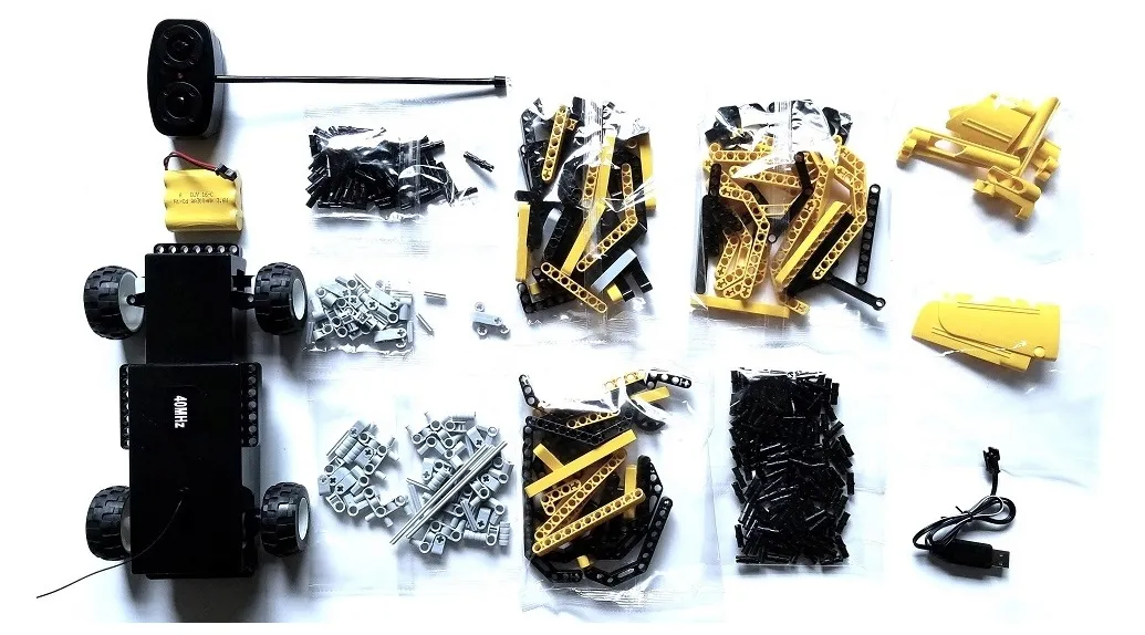 Constructor cu telecomandă XTech Pick Up Truck & Roadster