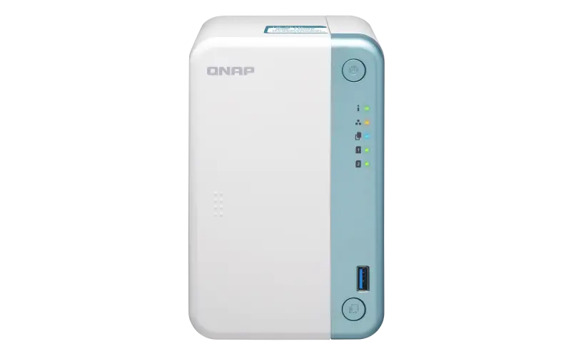 Сетевое хранилище Qnap TS-251D, Белый