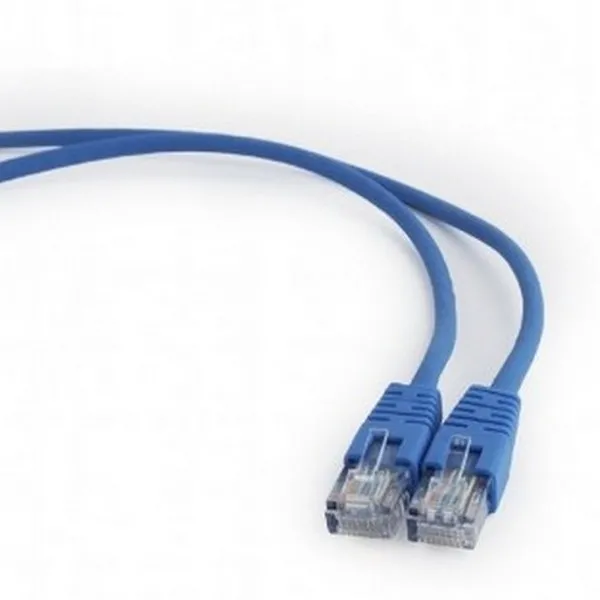 Patch cord Cablexpert PP12-2M/B, CAT5e UTP, 2m, Albastru