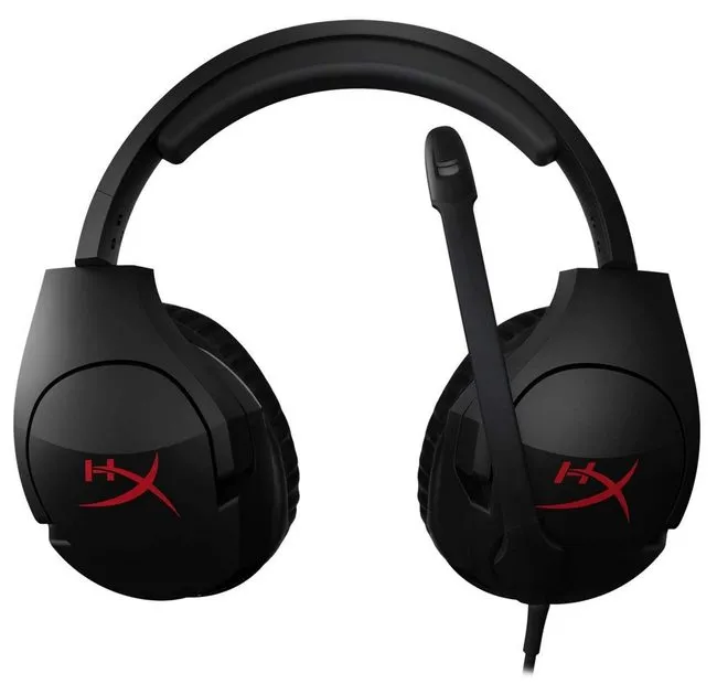 Căști gaming HyperX Cloud Stinger, Cu fir, Negru/Roșu