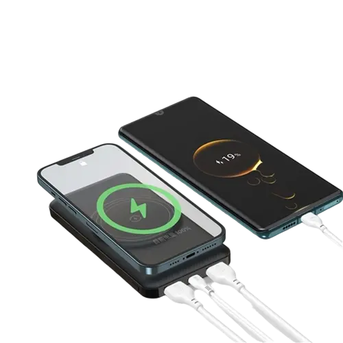 Wirelles Magnetic Power Bank XO 10000 mAh, Fast Charging, PD20W+QC22.5W+WIR15W, PR128 Black