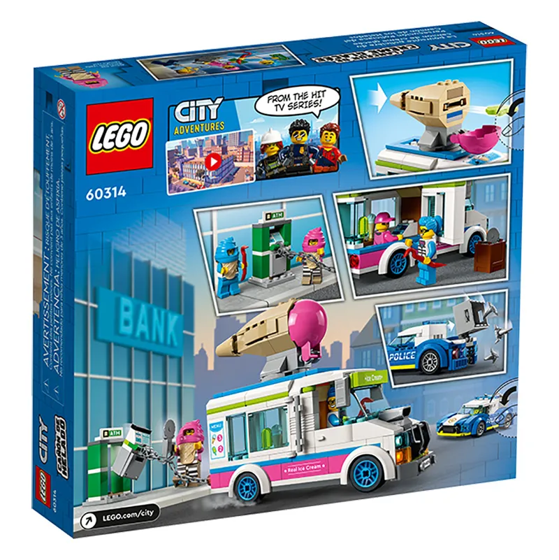 Constructor LEGO 60314, 5+