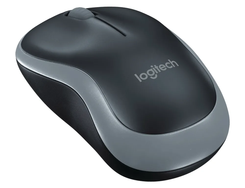 Беcпроводная мышь Logitech M185, Серый