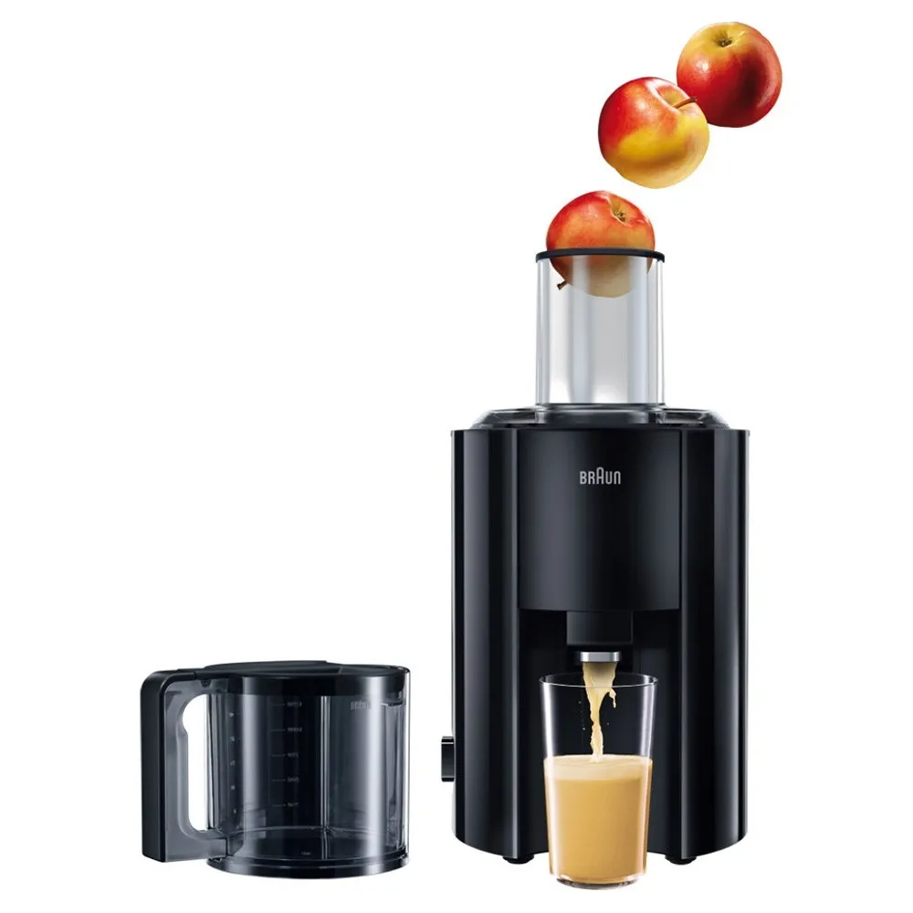 Storcător de fructe și legume BRAUN Multiquick 3, Negru