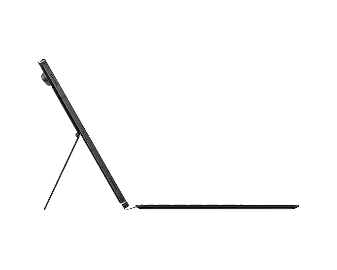 Geantă pentru Tabletă Samsung Galaxy Tab S7+ Book Cover Keyboard, 12,4", Poliuretan, Negru