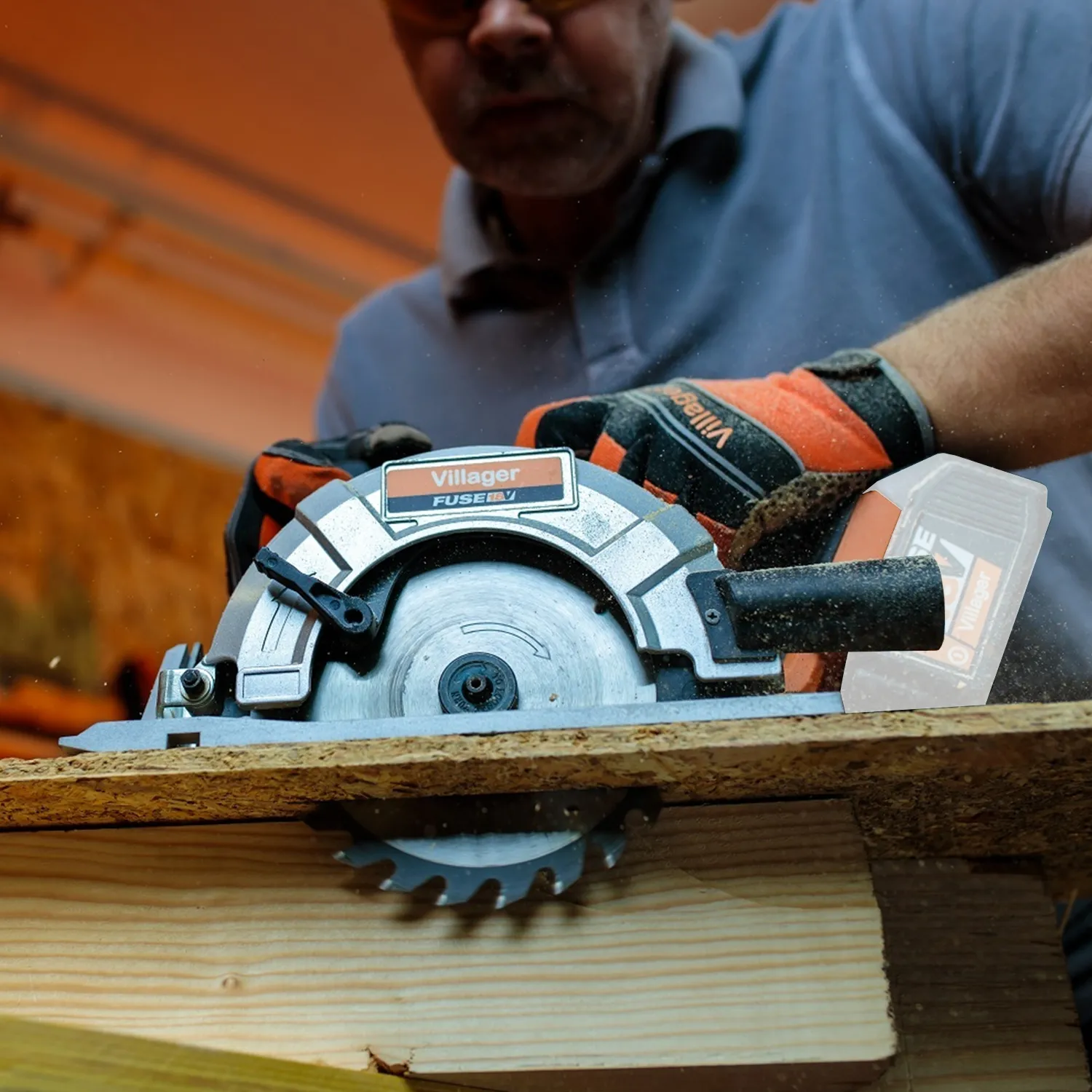 Fierestrau circular pe acumulator Villager VLN 1620