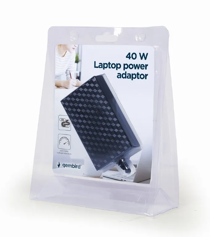 Gembird, NP main  40W universal notebook power adaptor,SONY,FUJITSU, ASUS, ACER, SAMSUNG, NPA-AC3