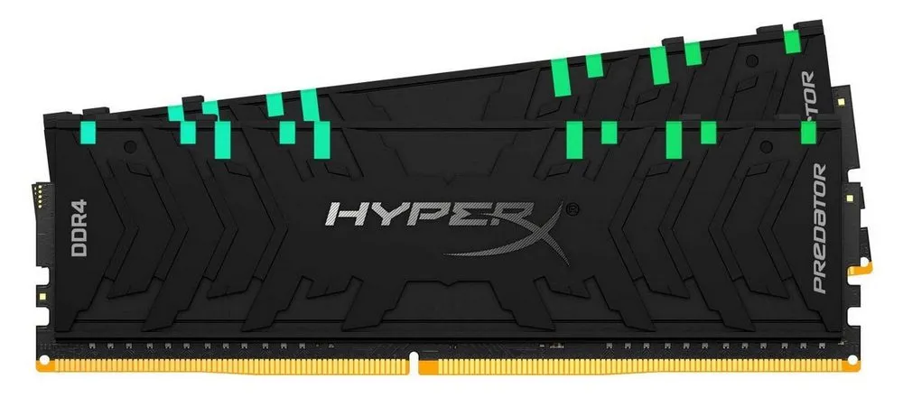 Оперативная память Kingston HyperX Predator RGB, DDR4 SDRAM, 4266 МГц, 16Гб, HX442C19PB3AK2/16