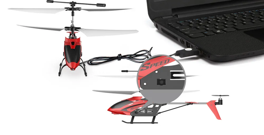 Elicopter Syma S5H, Negru