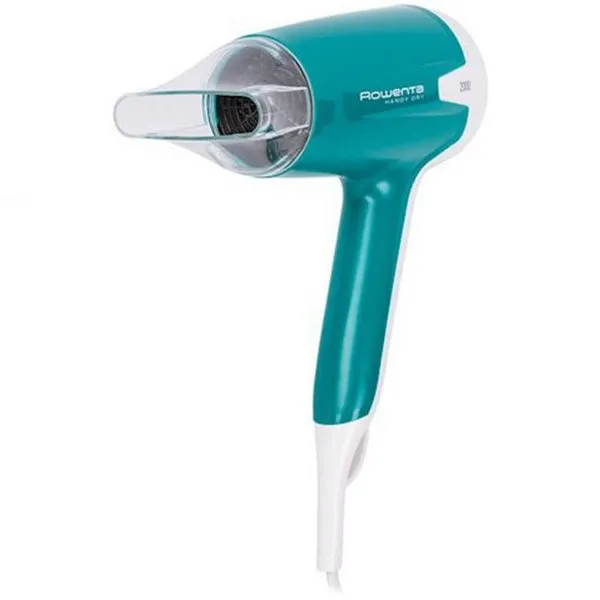 Компактный фен Rowenta Handy Dry CV1630F0, 2000 Вт, Синий | Белый