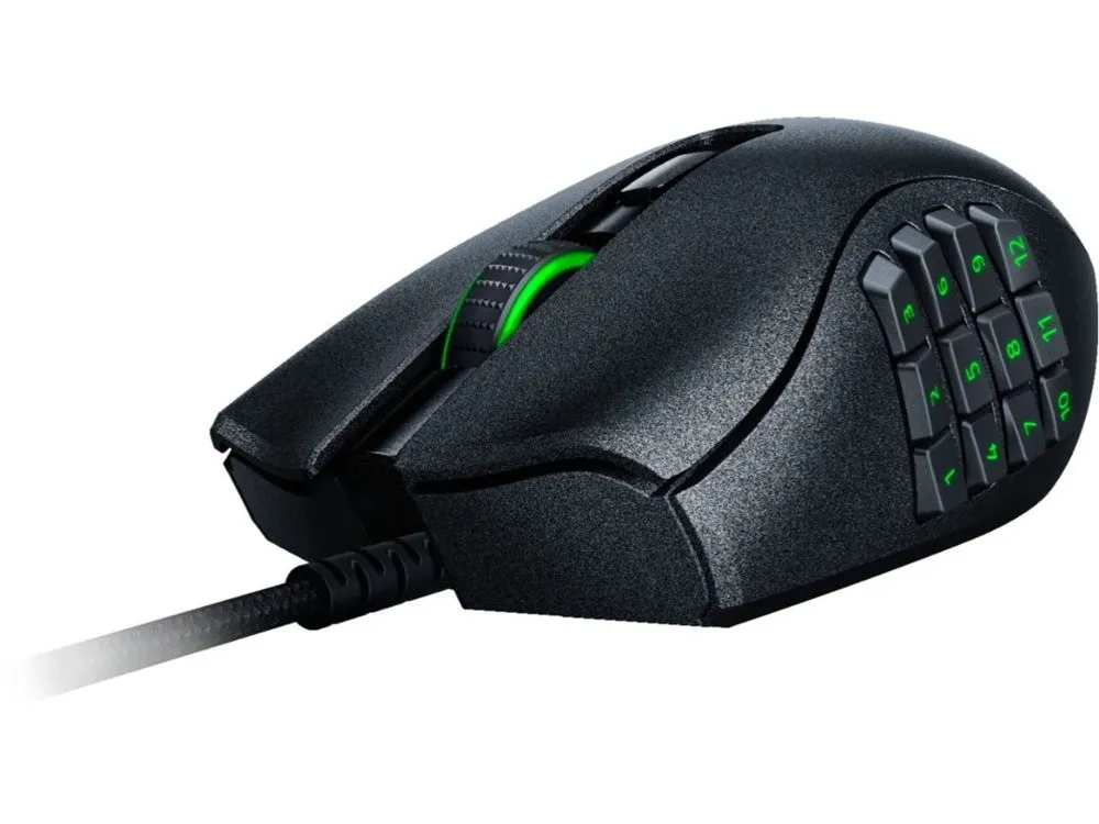 Gaming Mouse Razer Naga X, 18k dpi, 16 buttons, 40G, 450IPS, 85g, RGB, USB