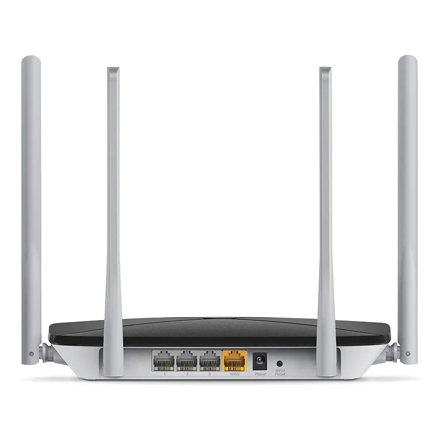 Беспроводной маршрутизатор MERCUSYS AC12, Чёрный