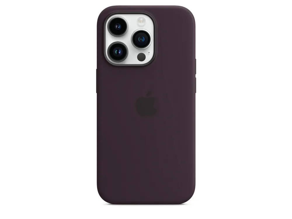 Original iPhone 14 Pro Silicone Case with MagSafe - Elderberry, Model A2912