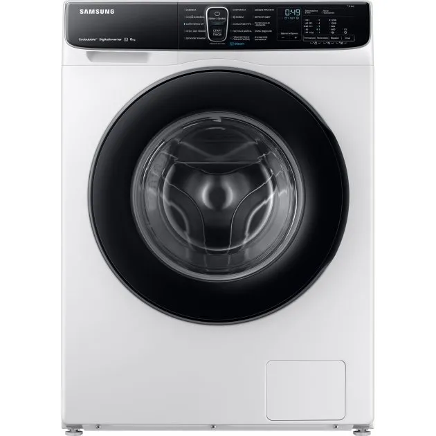 Mașină de spălat Samsung WW80AFS26AE/LP, 8kg, Alb