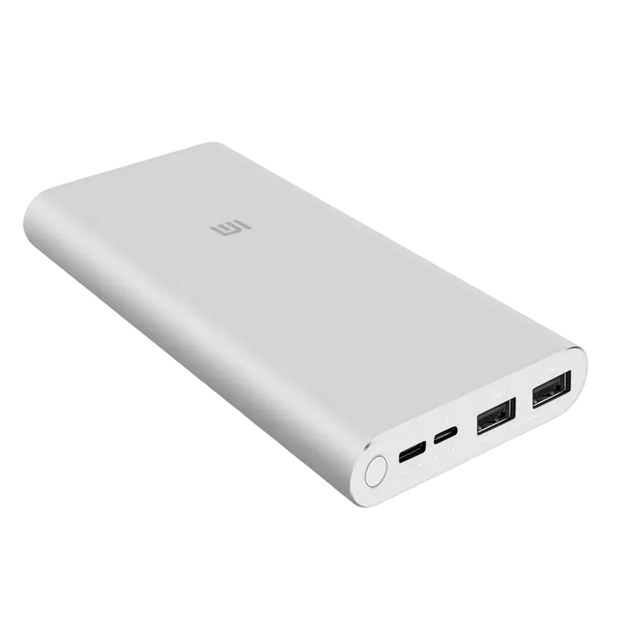 Acumulator extern Xiaomi Power Bank 3, 10000mAh, Argintiu