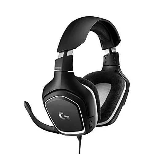 Căști gaming Logitech G332, Cu fir, Negru/Argintiu