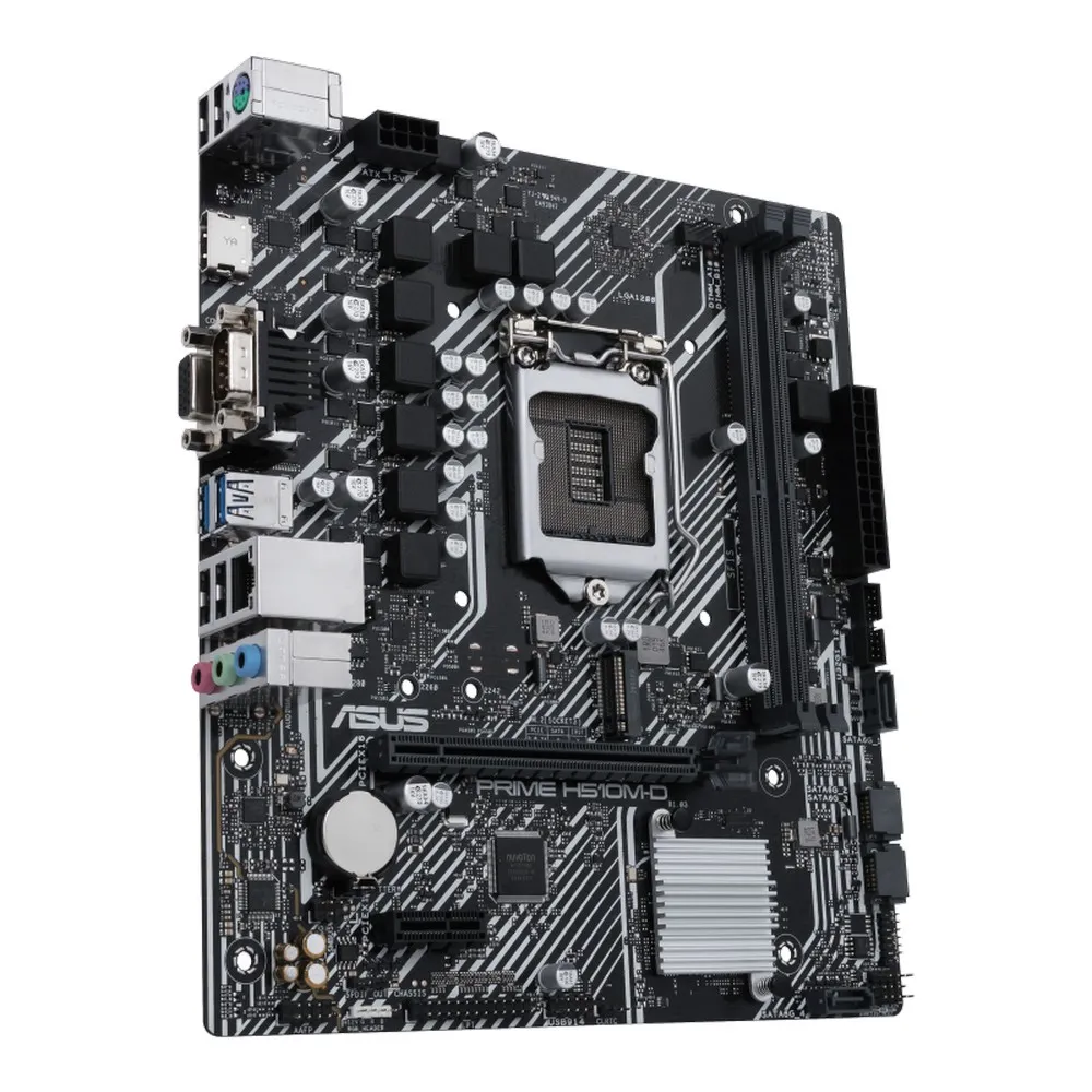 Материнская плата ASUS PRIME H510M-D, LGA1200, Intel H510, Micro-ATX