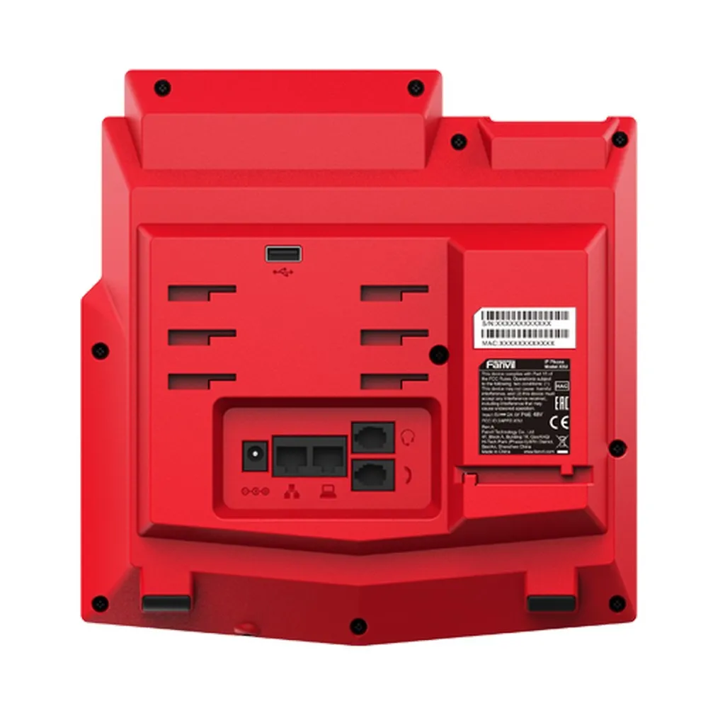 IP Телефон Fanvil X5U-R, Красный