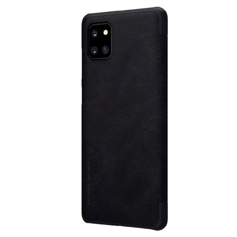 Чехол книжка Nillkin Galaxy Note 10 Lite - Qin LC, Чёрный