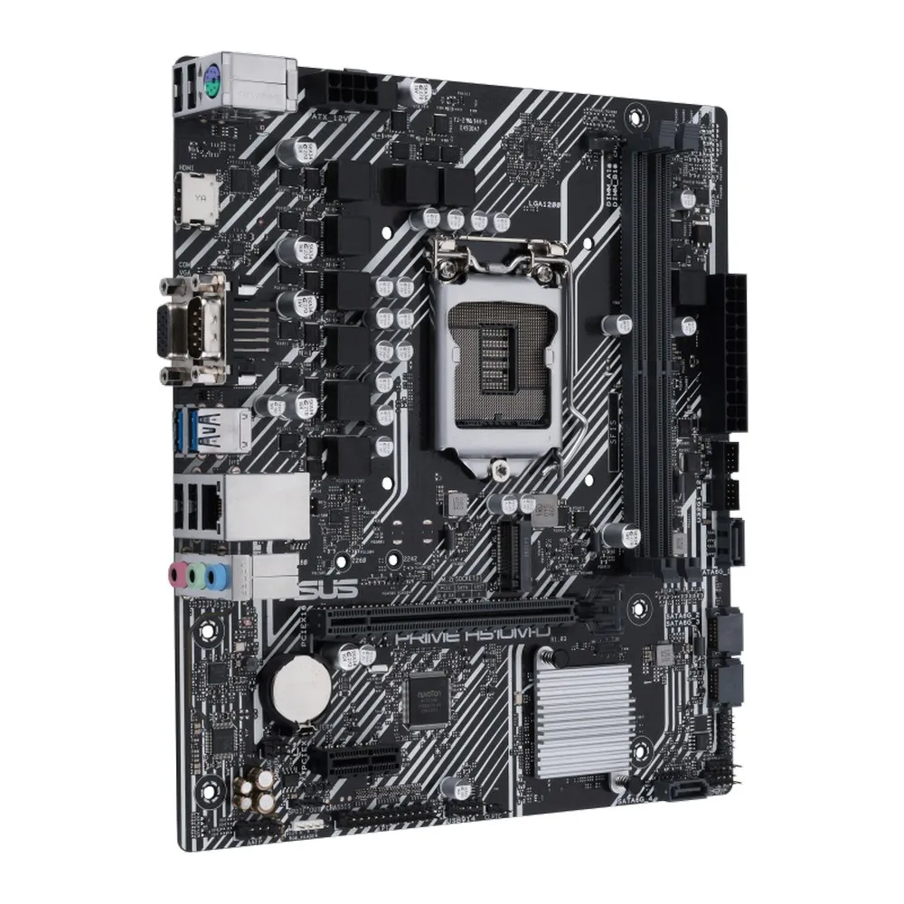 Материнская плата ASUS PRIME H510M-D, LGA1200, Intel H510, Micro-ATX