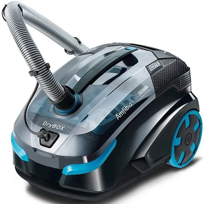 Aspirator Thomas DryBox Amfibia, Negru | Albastru