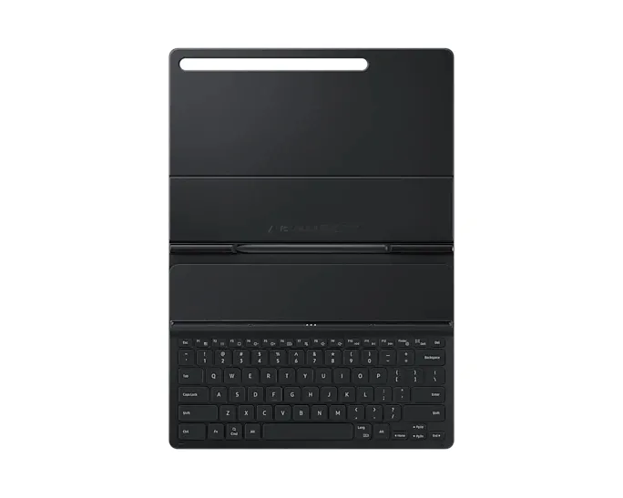 Husă pentru tabletă Samsung Galaxy Tab S7+ Book Cover Keyboard, 12,4", Poliuretan, Negru