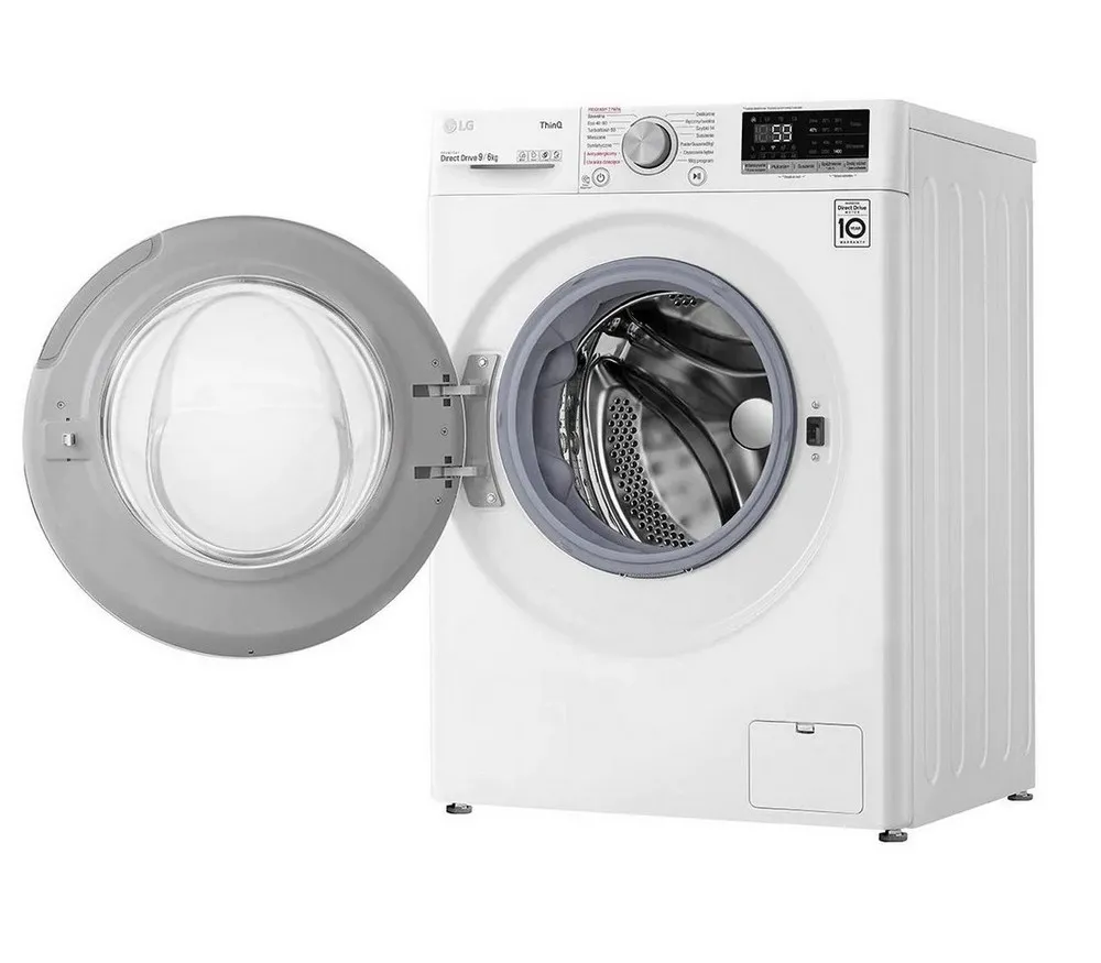 Mașină de spălat LG F4DV509S0E, 9 kg, Alb