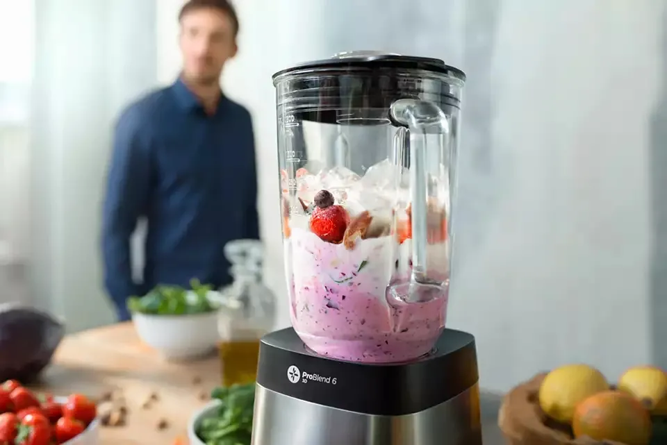 Blender staționar PHILIPS HR3655/00, Argintiu