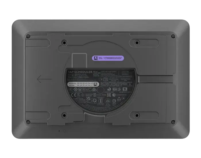 Logitech Tap Scheduler, Touch Screen, Graphite