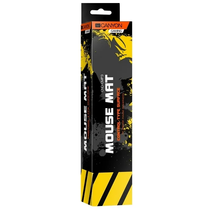 Mouse Pad pentru jocuri Canyon MP-3, Medium, Negru/Gri