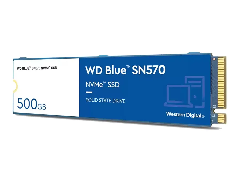 Накопитель SSD Western Digital WD Blue, 500Гб, WDS500G3B0C