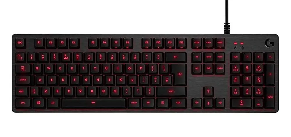 Клавиатура Logitech G413, Проводное, Чёрный