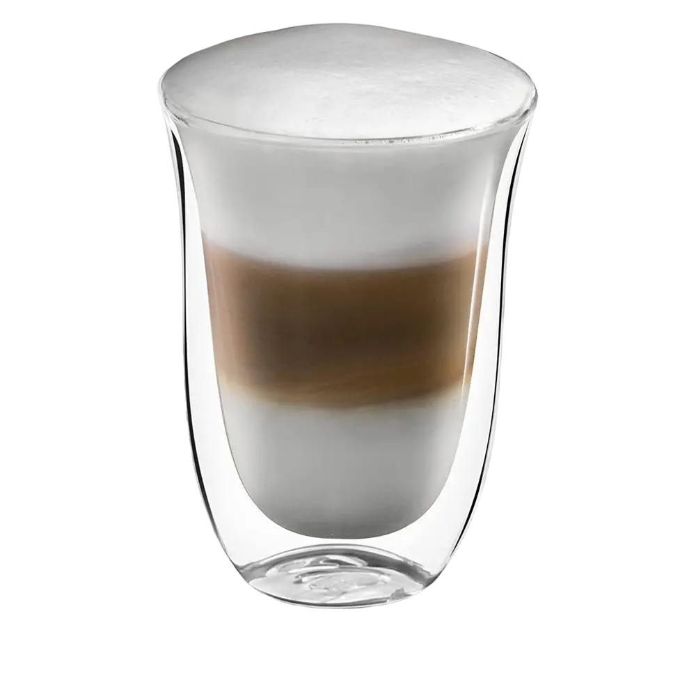 Стаканы для капучино De'Longhi 220ml 2pcs, Прозрачный