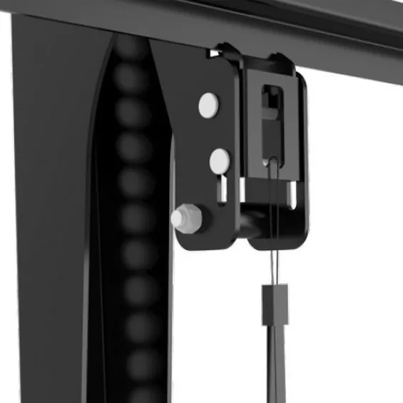 Suport înclinat pe perete Reflecta Plano Flat 100-10080, Negru