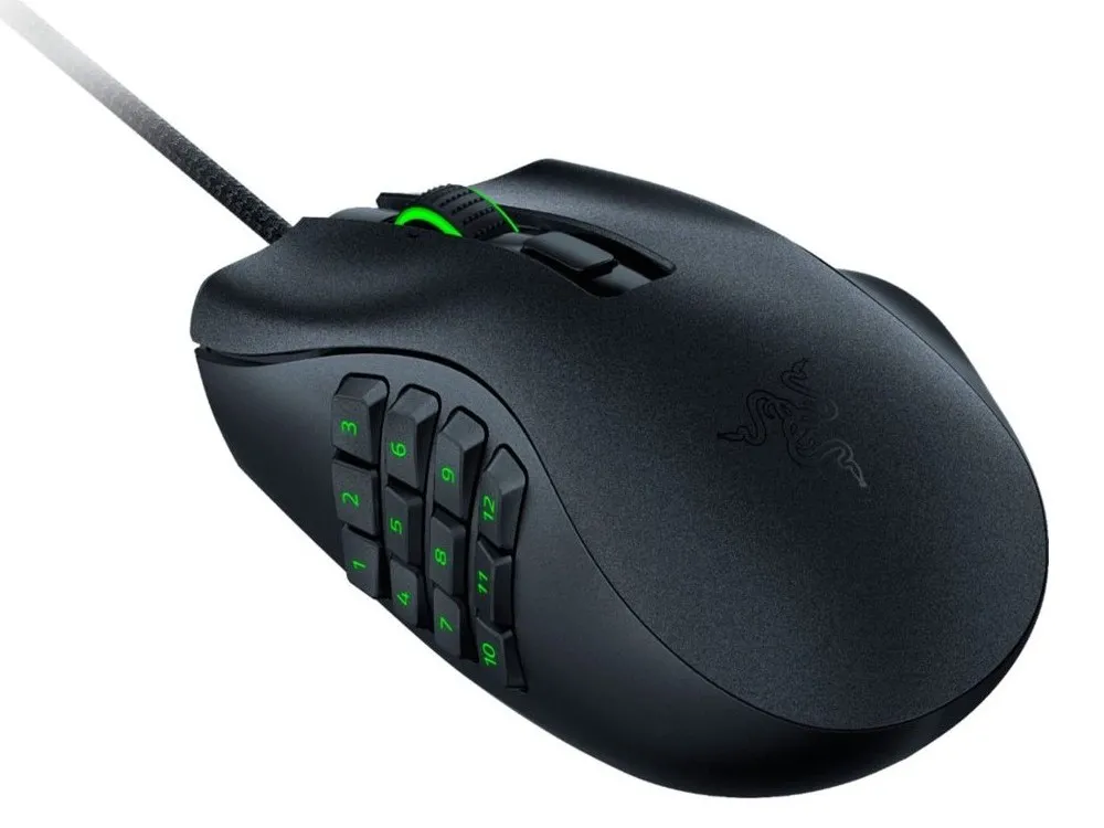 Gaming Mouse Razer Naga X, 18k dpi, 16 buttons, 40G, 450IPS, 85g, RGB, USB