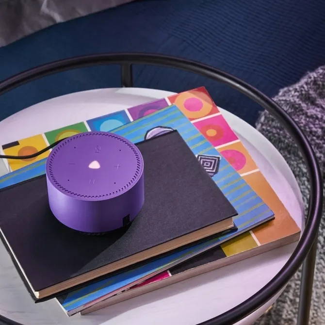 Портативная колонка Yandex YNDX-00025, Ультрафиолетовый