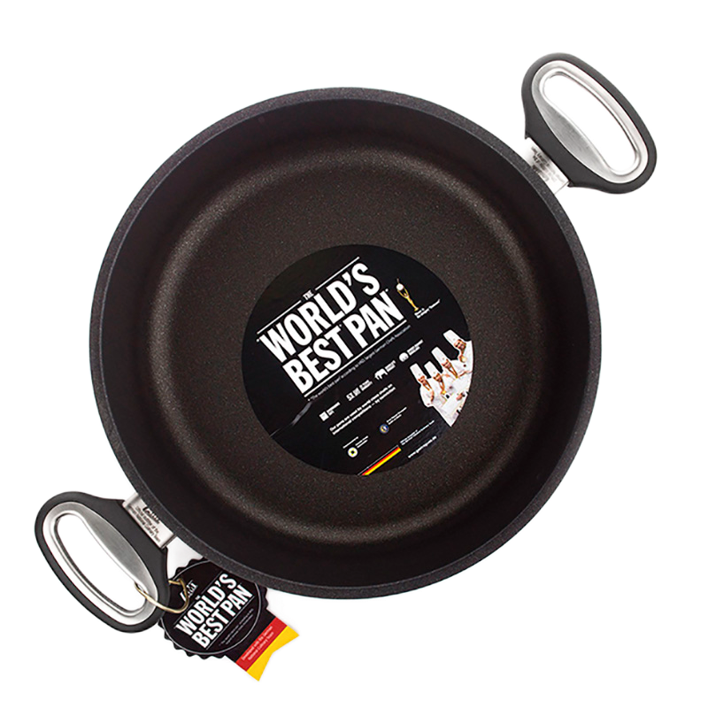 Сотейник AMT Gastroguss AMT-826-E-Z500-L, 3,6л, 26см, Чёрный