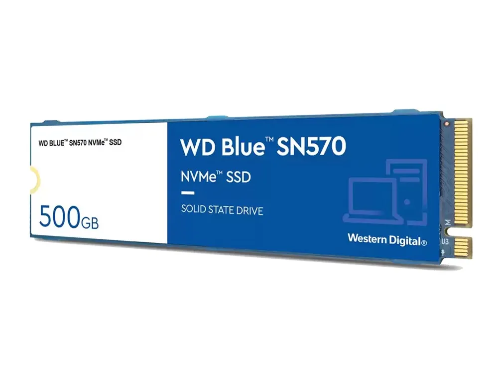 Накопитель SSD Western Digital WD Blue, 500Гб, WDS500G3B0C