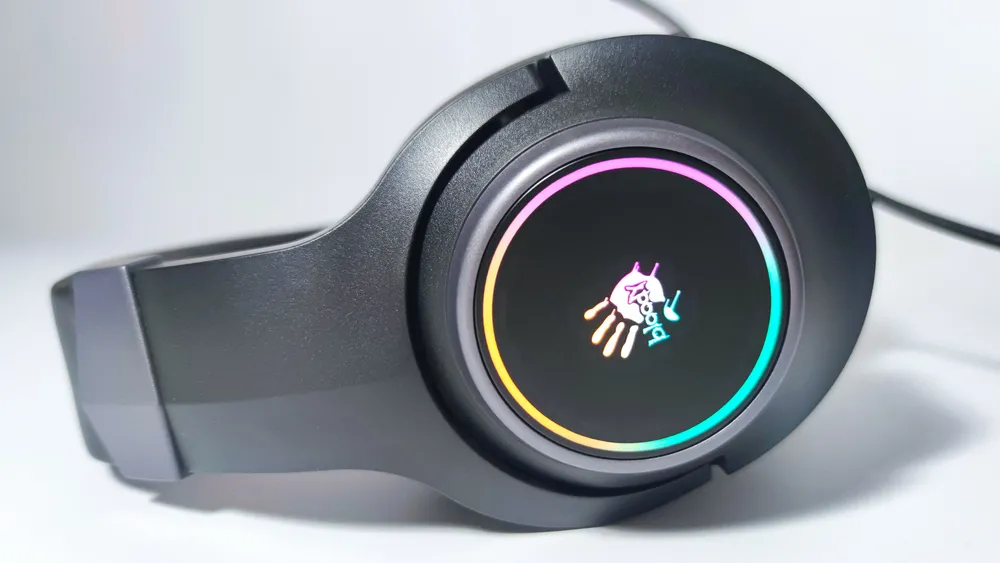 Căști gaming Bloody G350, USB, Negru