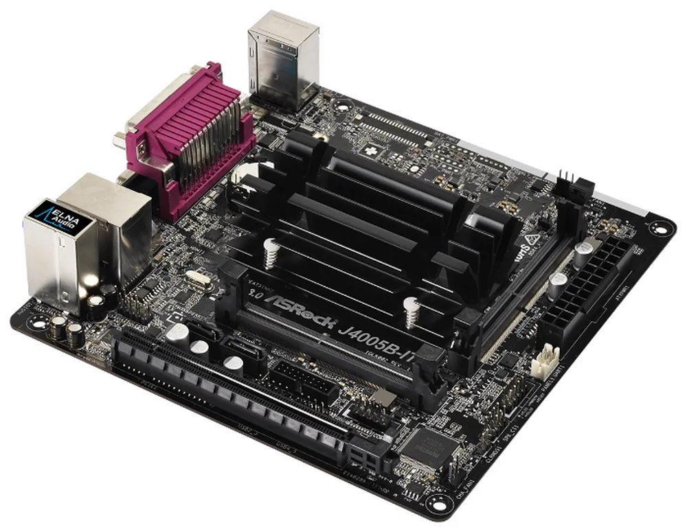 Материнская плата ASRock J4005B-ITX, Intel J4005, Mini-ITX