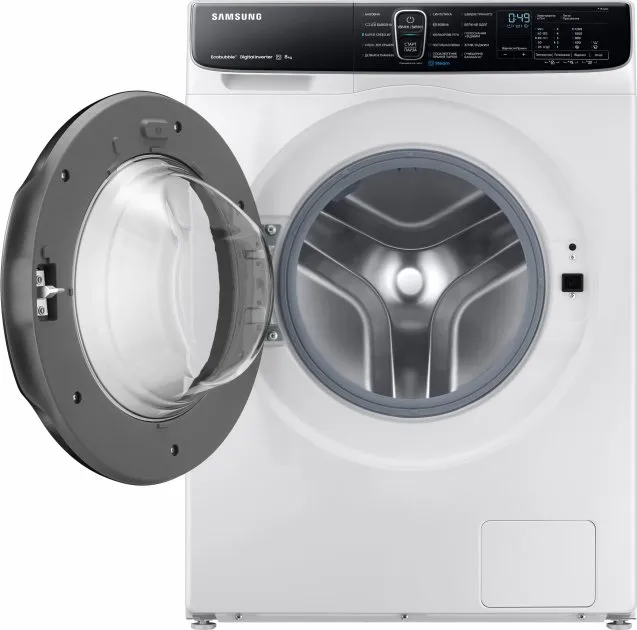 Mașină de spălat Samsung WW80AFS26AE/LP, 8kg, Alb