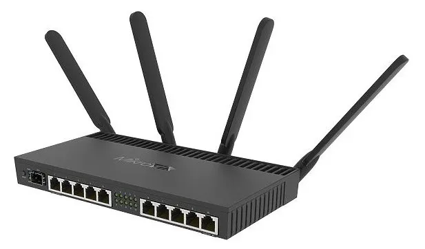 Маршрутизатор MikroTik RB4011iGS+5HacQ2HnD-IN, Чёрный