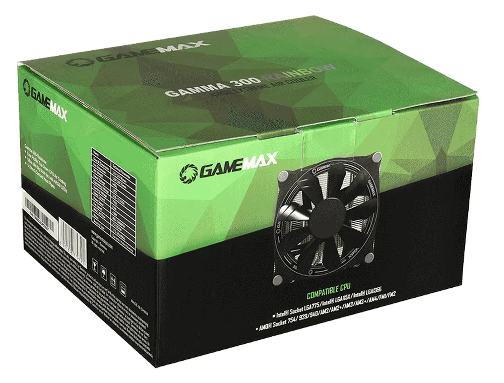 Cooler procesor Gamemax Gamma 300 Rainbow