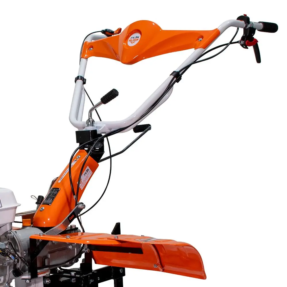 Motocultor Ruris 753K + roti cauciuc 5.00-8+plug+adaptor+roti metalice 350 fara manicot+set contragreutati 10kg