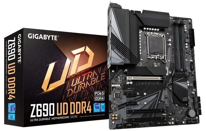 Материнская плата Gigabyte Z690 UD DDR4, LGA1700, Intel Z690, ATX