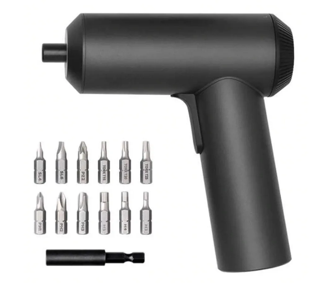 Xiaomi Mijia Electric Screwdriver 3.6v, Negru